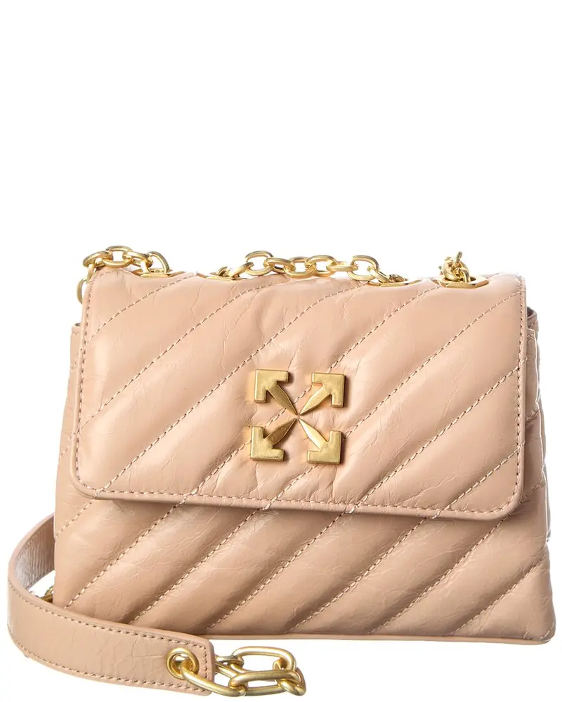 Off-White Jackhammer Leather Shoulder Bag 1