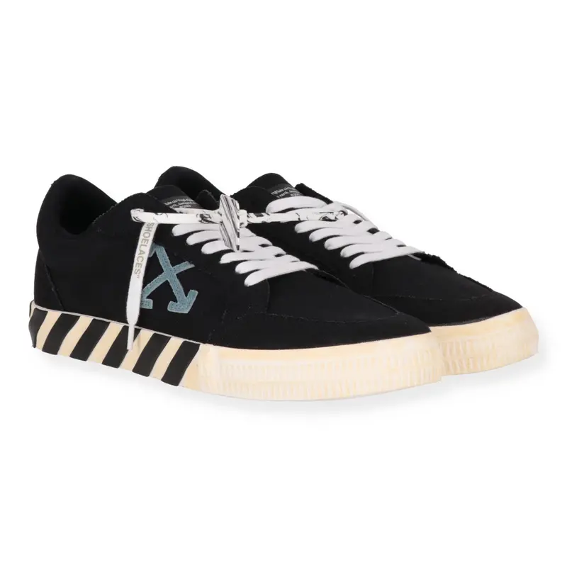 Off White Mens Black/Blue Sneaker 1