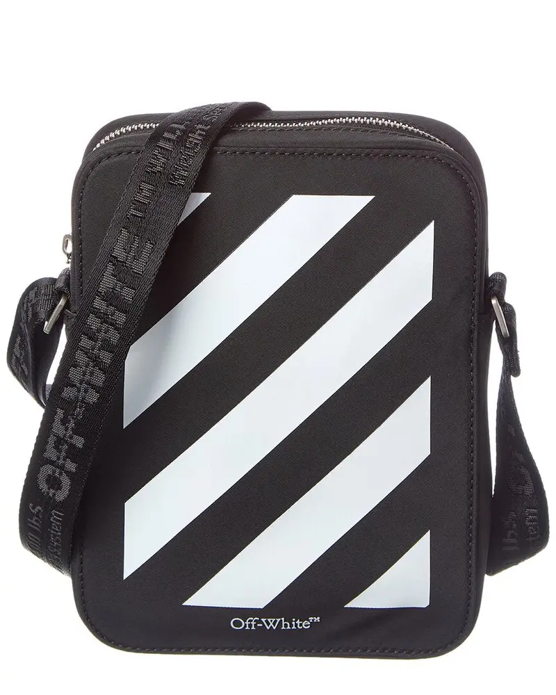 Off-White North/South Flight Multi Pocket Crossbody 1