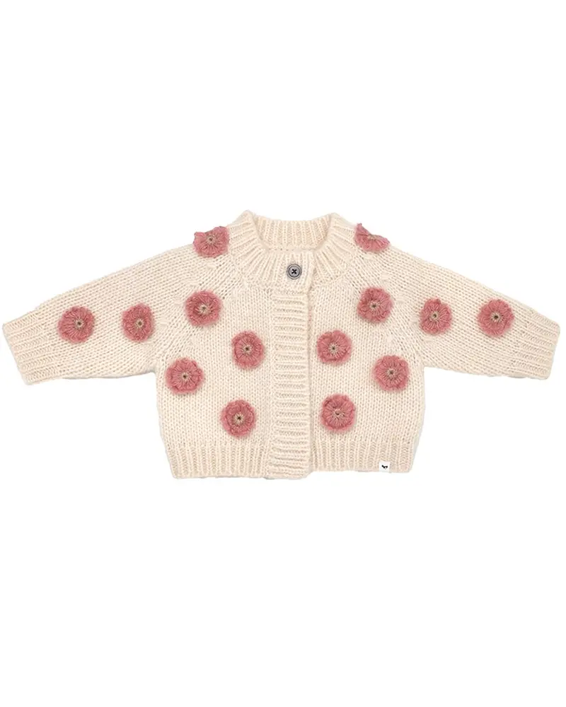 Oh Baby! Scandi Flower Cardigan 1