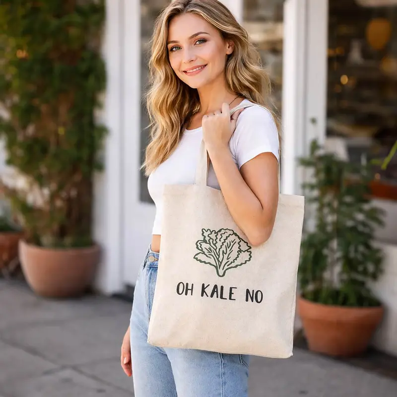 Oh Kale No Shoulder Tote Bag 1