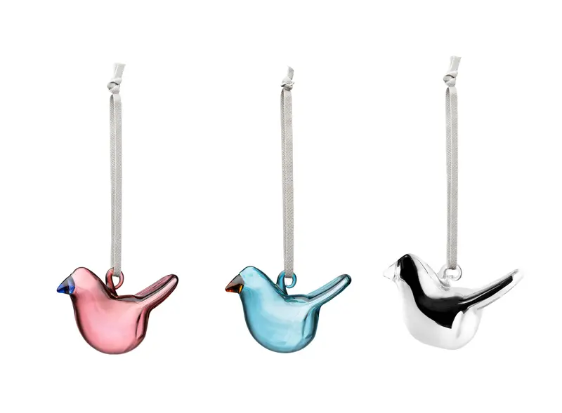 Oiva Toikka Collection Mini Glass Birds Mix 3Set 1