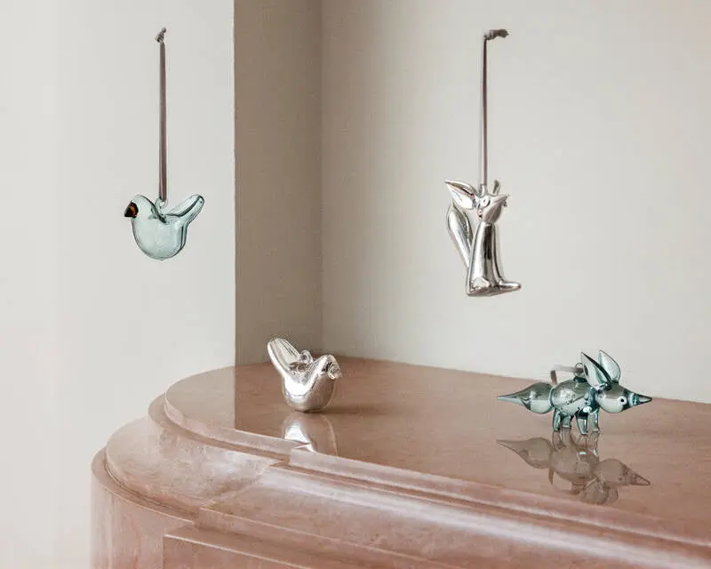 Oiva Toikka Collection Mini Glass Birds Mix 3Set 2
