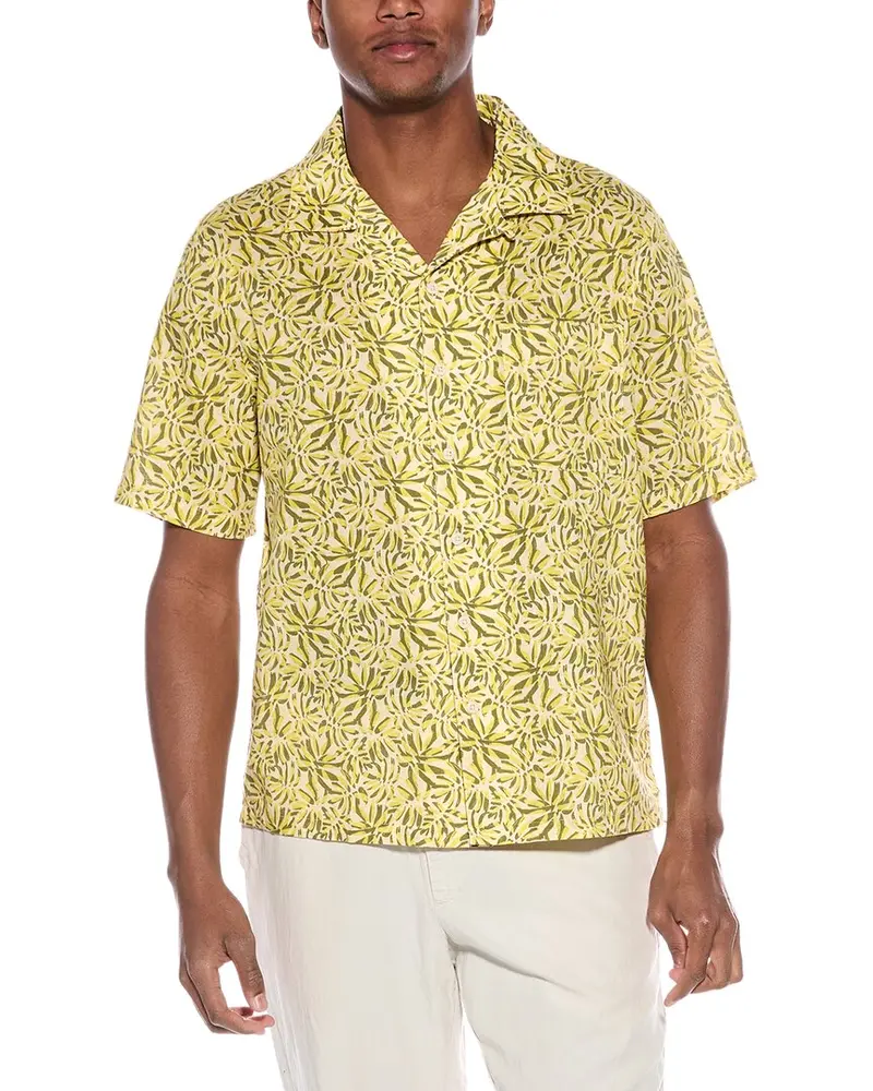 Onia Air Convertible Linen-Blend Vacation Shirt 1