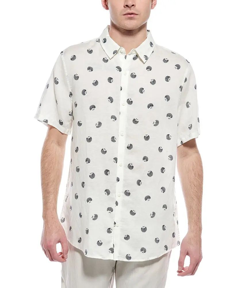 Onia Jack Linen-Blend Shirt 1