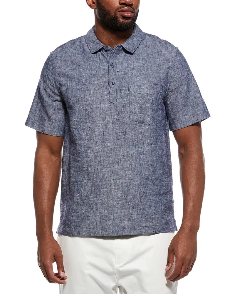 Onia Josh Linen-Blend Shirt 1