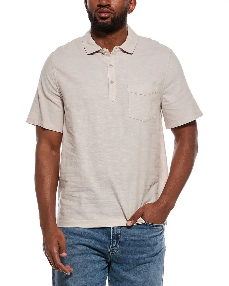 Onia Josh Linen-Blend Shirt 1