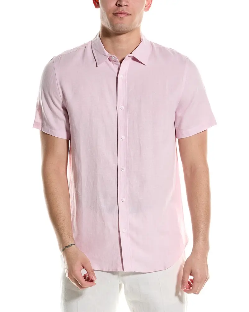 Onia Standard Linen-Blend Shirt 1