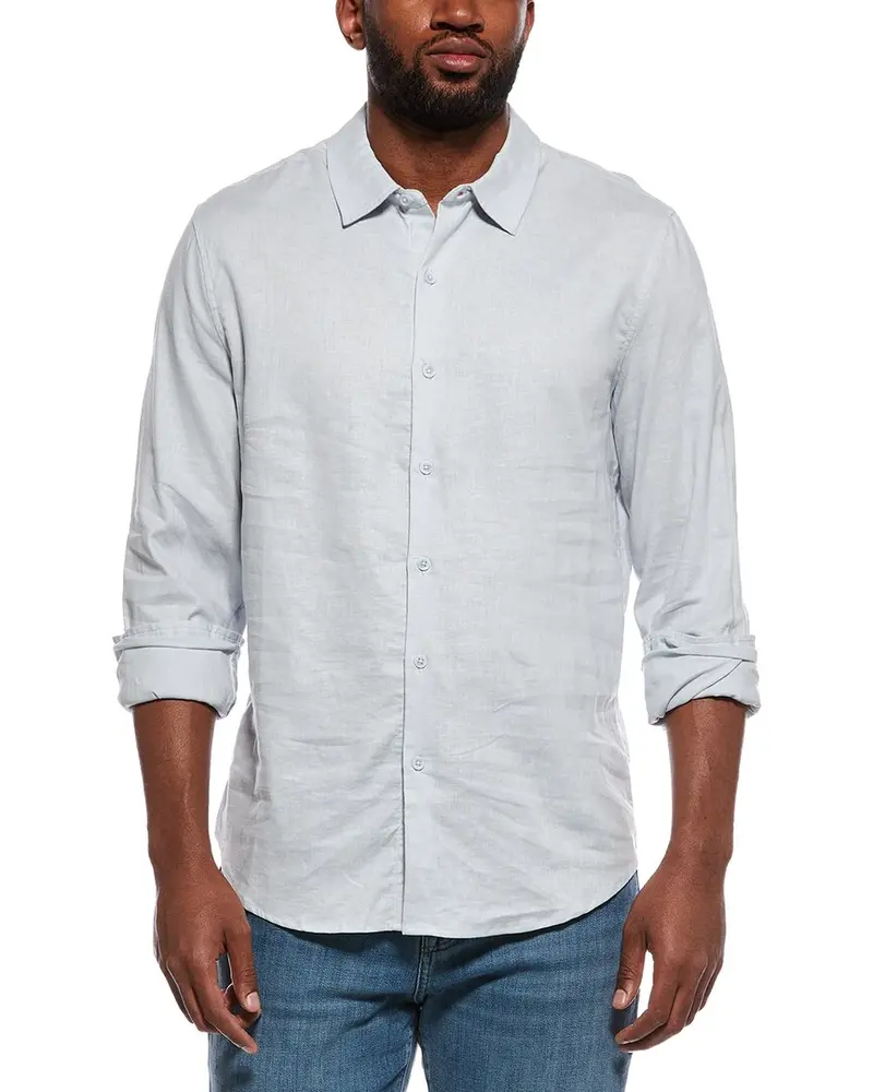 Onia Stretch Linen-Blend Shirt 1