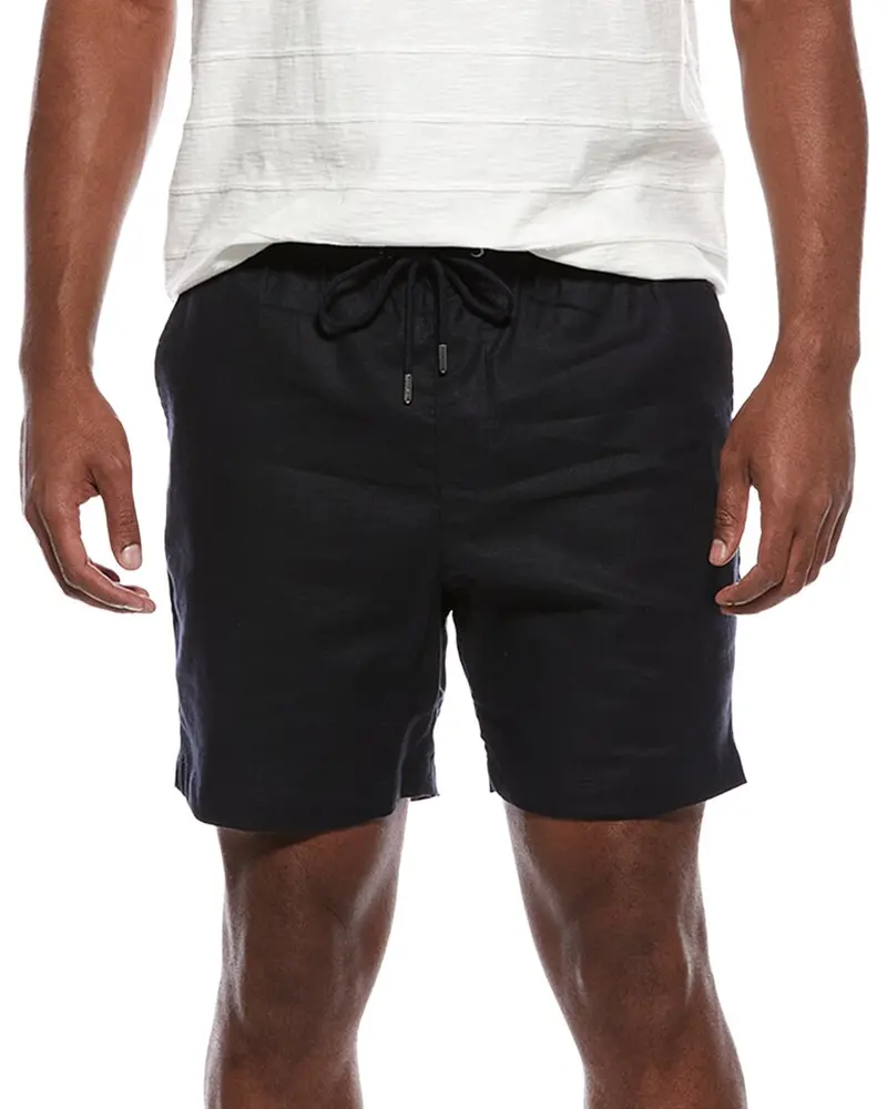 Onia Stretch Linen-Blend Short 1