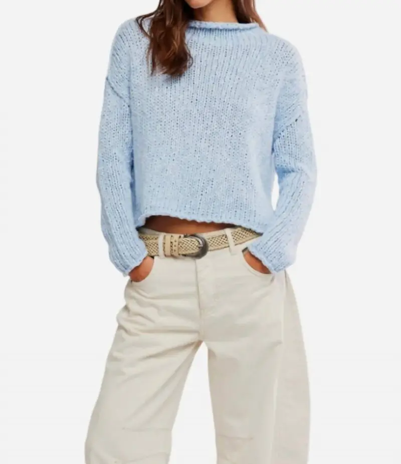 Opal Sweater In Cashmere Blue 1