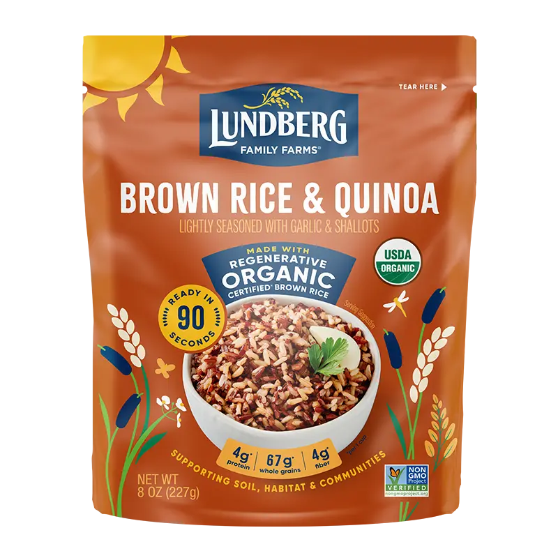Organic 90-Second Brown Rice & Quinoa 1