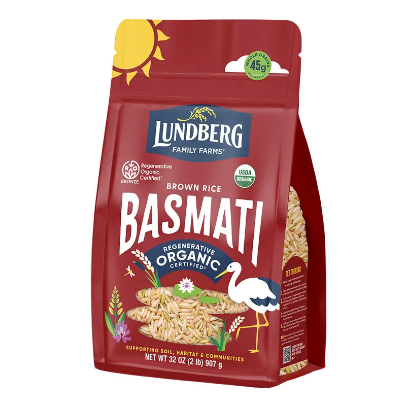 Organic Brown Basmati Rice 1