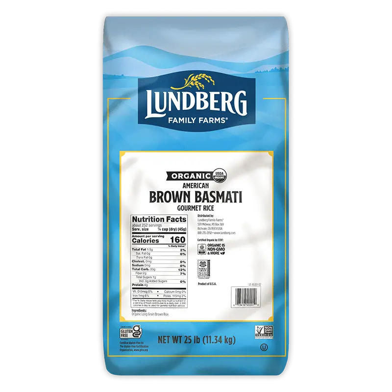 Organic Brown Basmati Rice 1