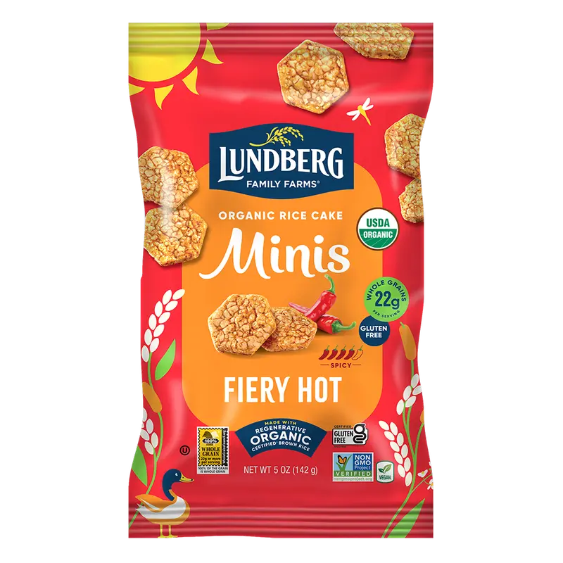 Organic Fiery Hot Rice Cake Minis 1