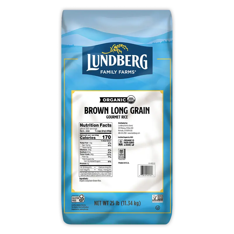 Organic Long Grain Brown Rice 1