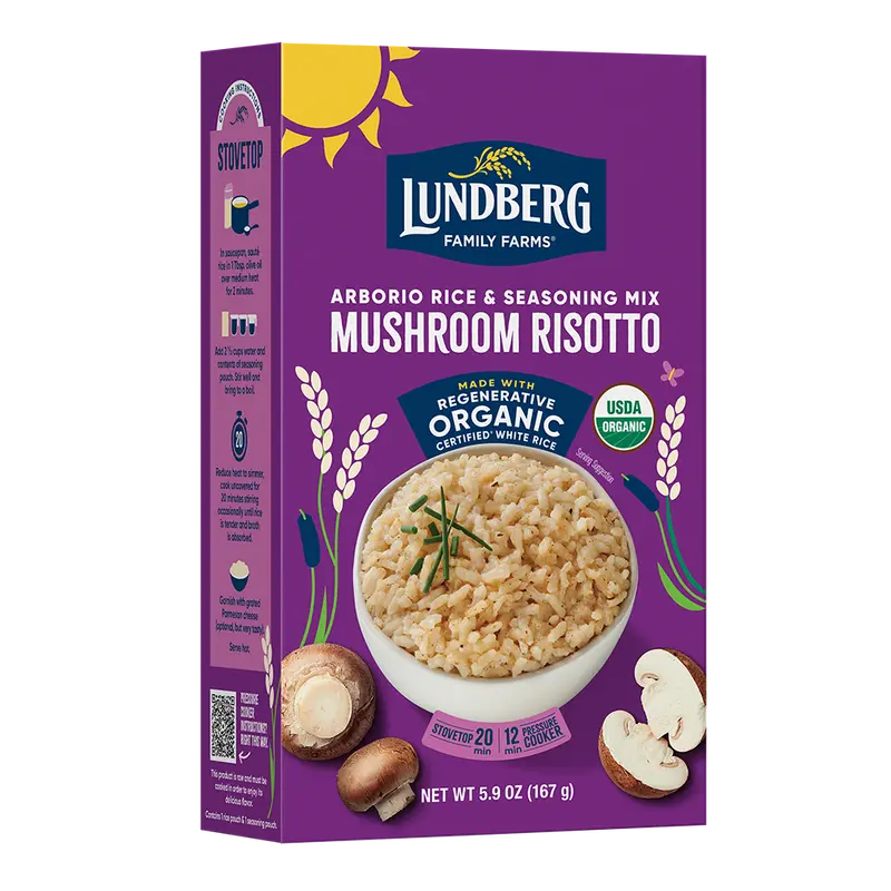 Organic Mushroom Risotto 1