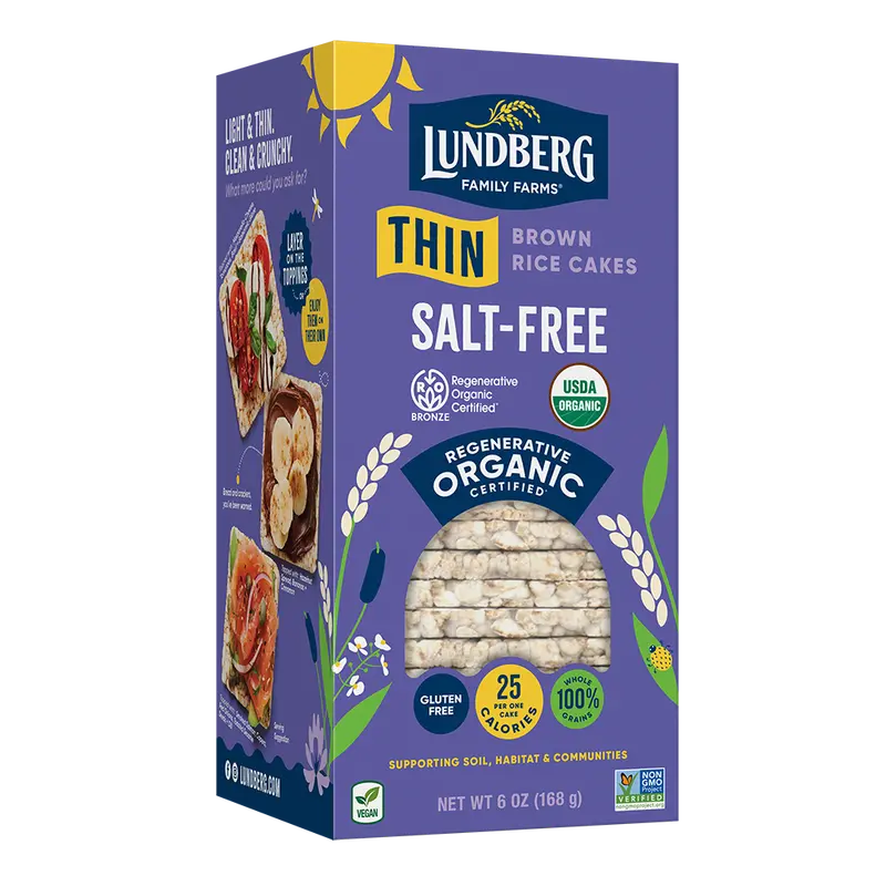 Organic Salt-Free Thin Rice Cakes 1
