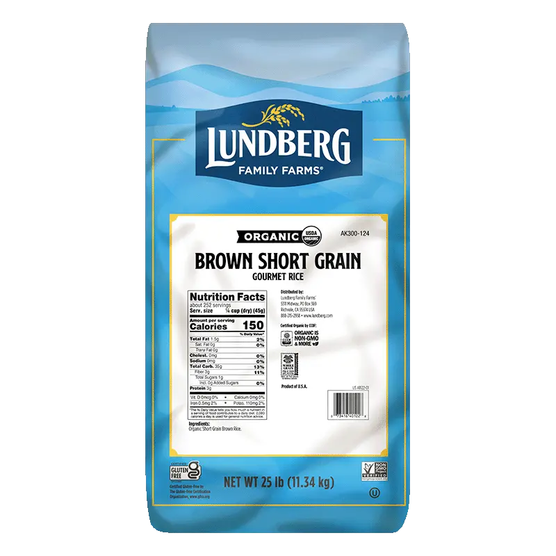 Organic Short Grain Brown Rice 1