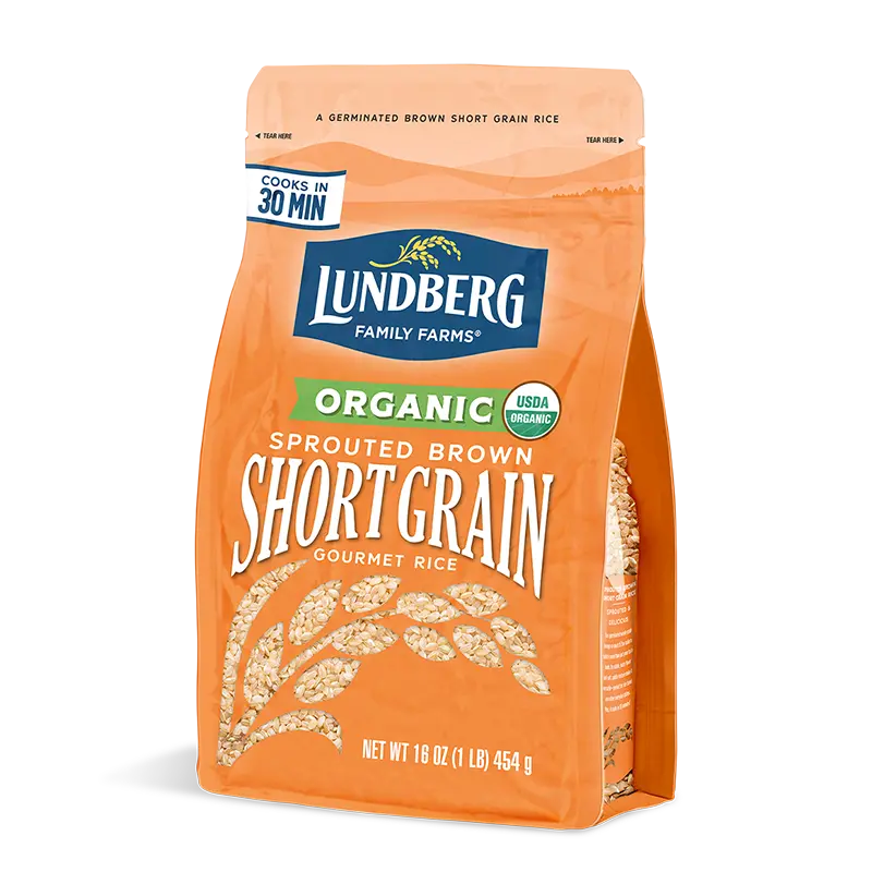 Organic Sprouted Short Grain Brown Rice 1