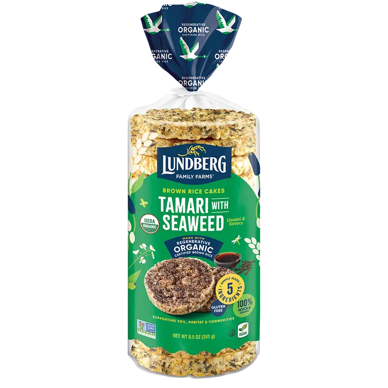 Organic Tamari With Seaweed Rice Cakes 1