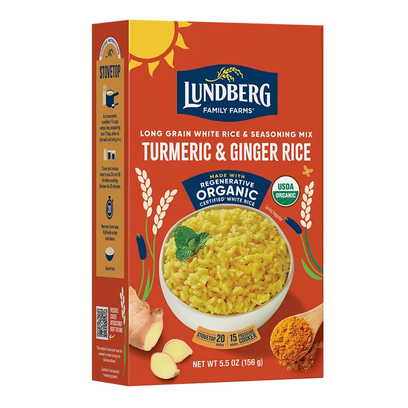 Organic Turmeric & Ginger Rice 1
