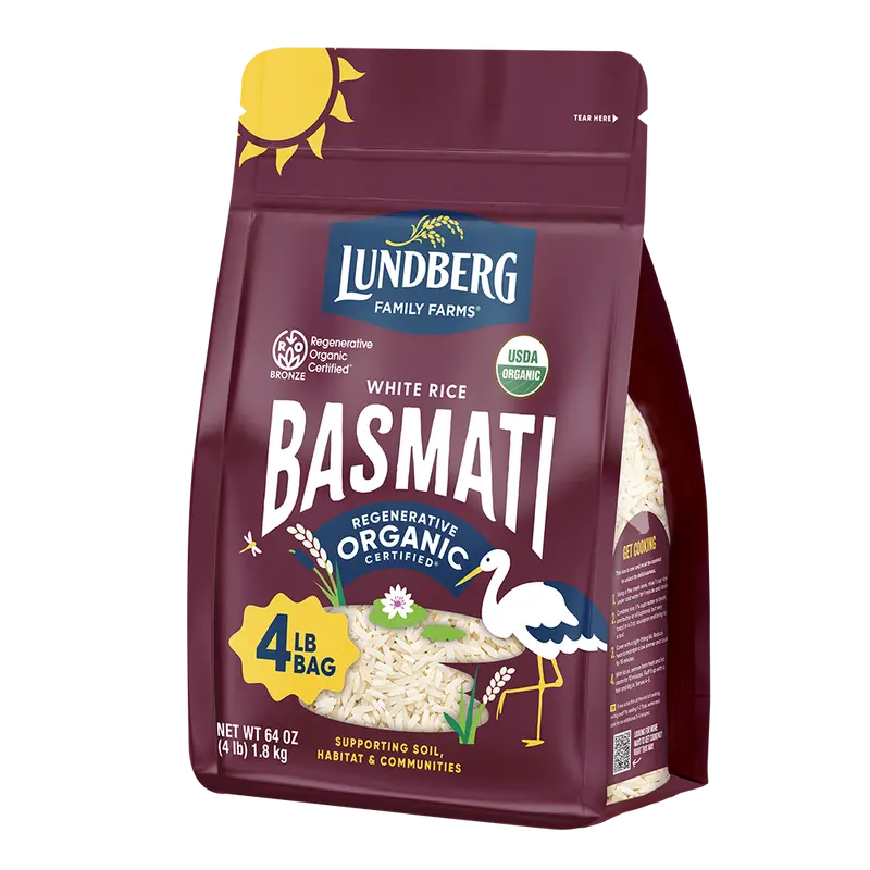 Organic White Basmati Rice 1