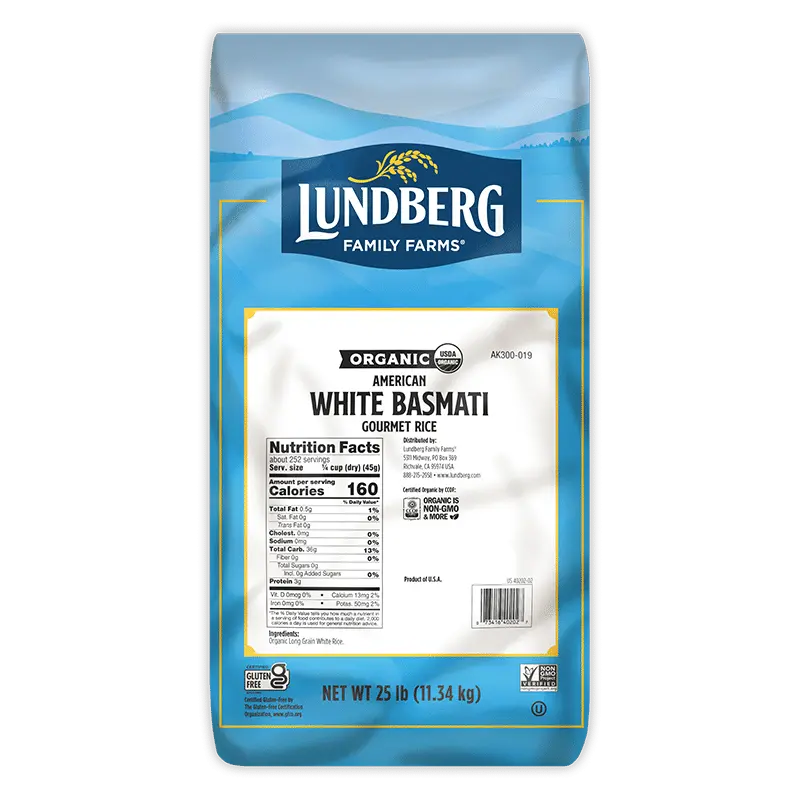 Organic White Basmati Rice 1