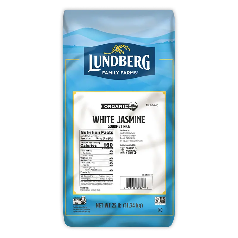 Organic White Jasmine Rice 1