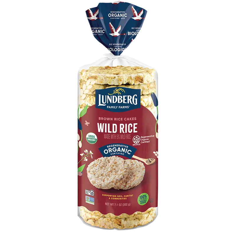 Organic Wild Rice Cakes 1