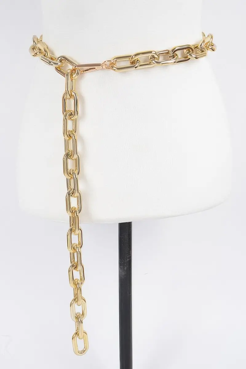 Oversized Plus Size Chain Belt 1