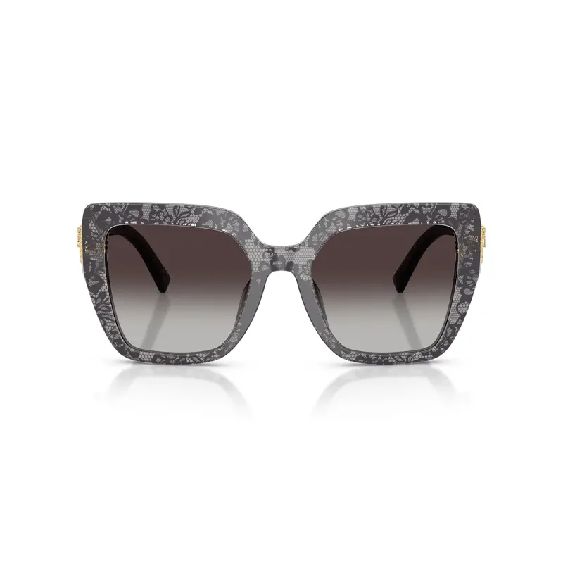 Oversized Square Frame Sunglasses With Gradient Lenses 1