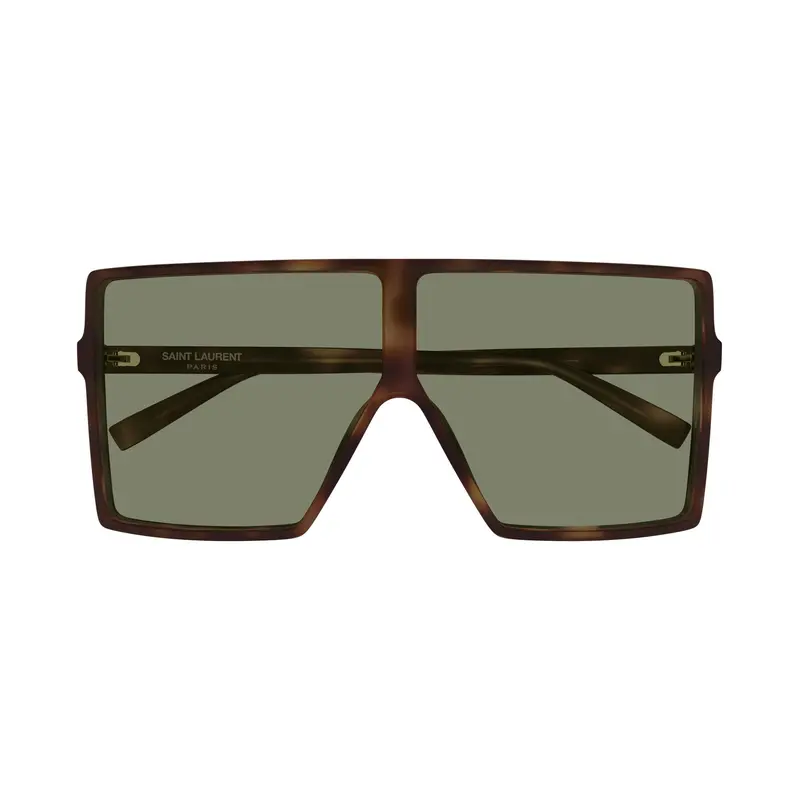 Oversized Square Sunglasses With Tortoiseshell Design 1