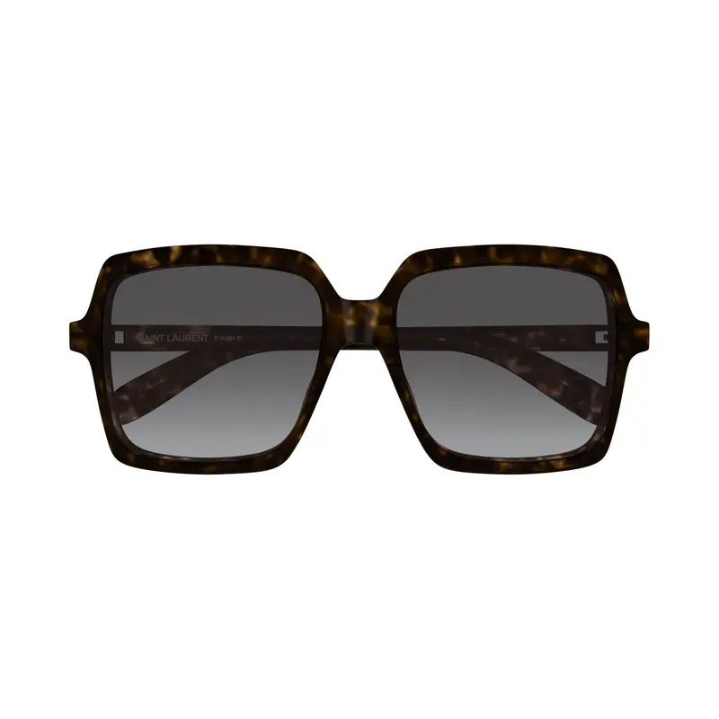 Oversized Square Sunglasses With Tortoiseshell Pattern And Gradient Lenses 1