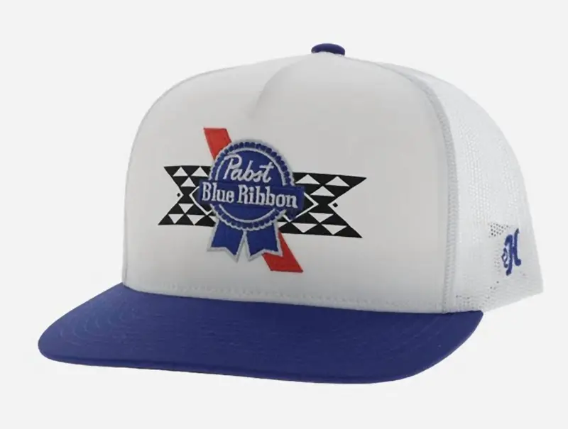 Pabst Ribbon Hat In White 1