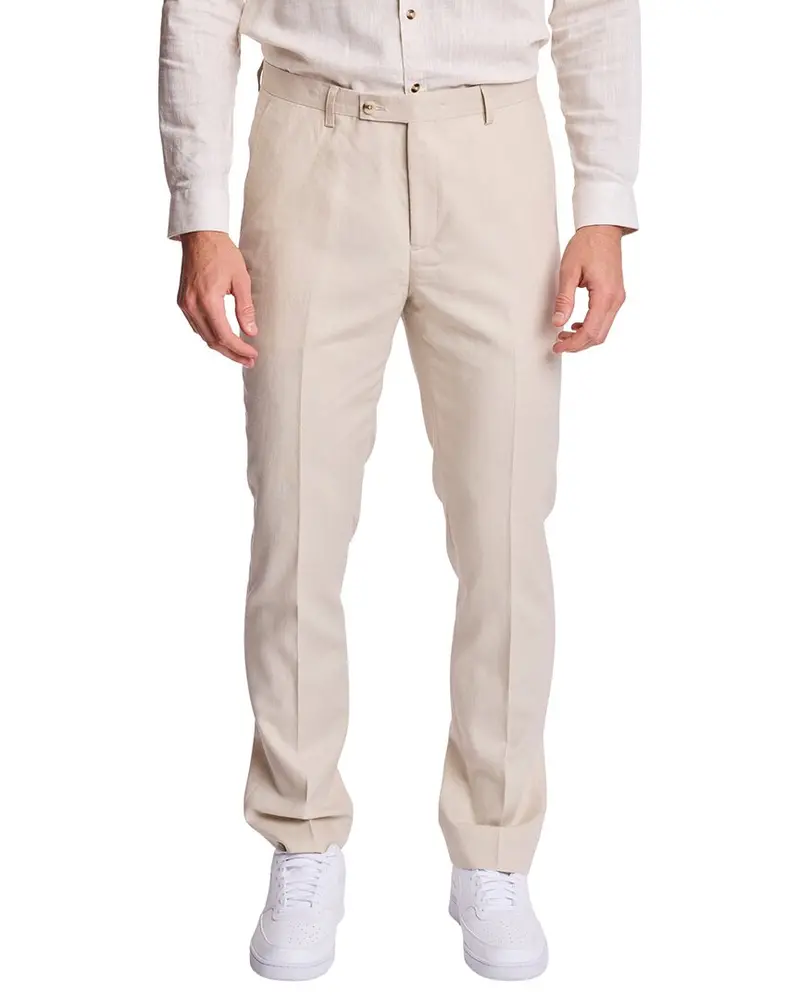 Paisley & Gray Downing Linen-Blend Pant 1