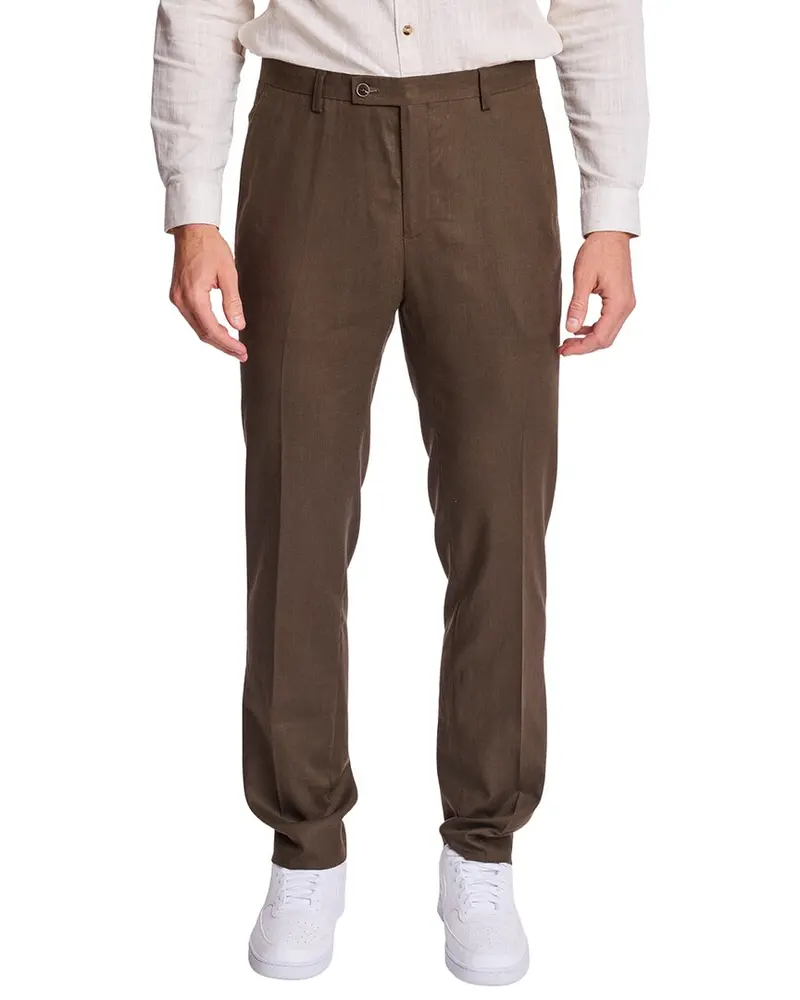 Paisley & Gray Downing Linen-Blend Pant 1