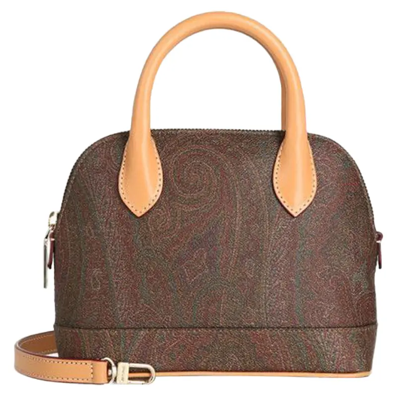 Paisley Top Handle Tote Bag Stamp: 1