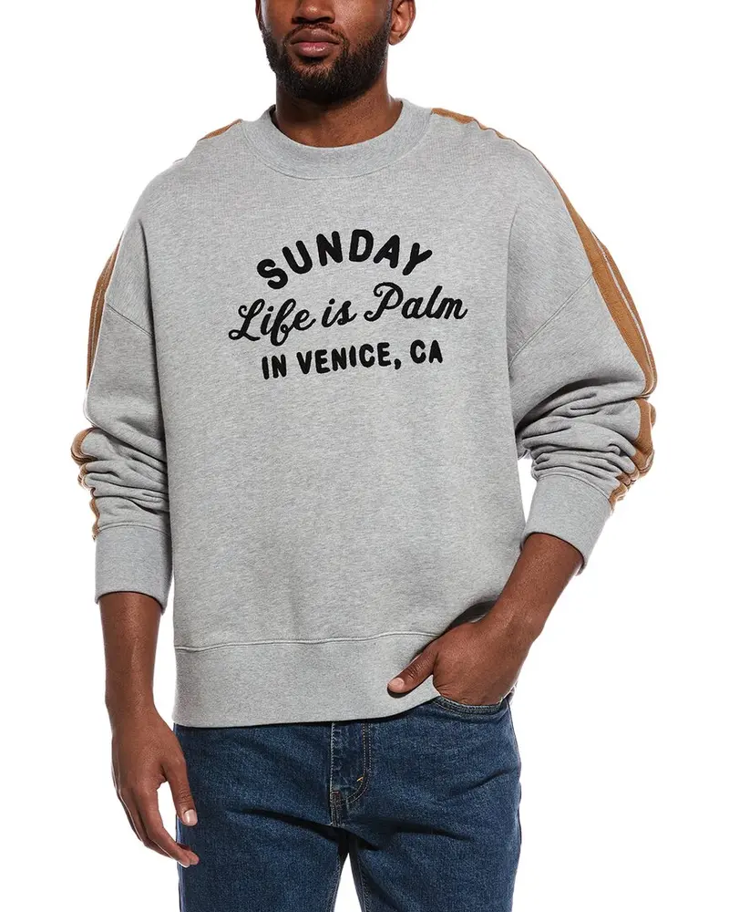 Palm Angels Crewneck Sweatshirt 1