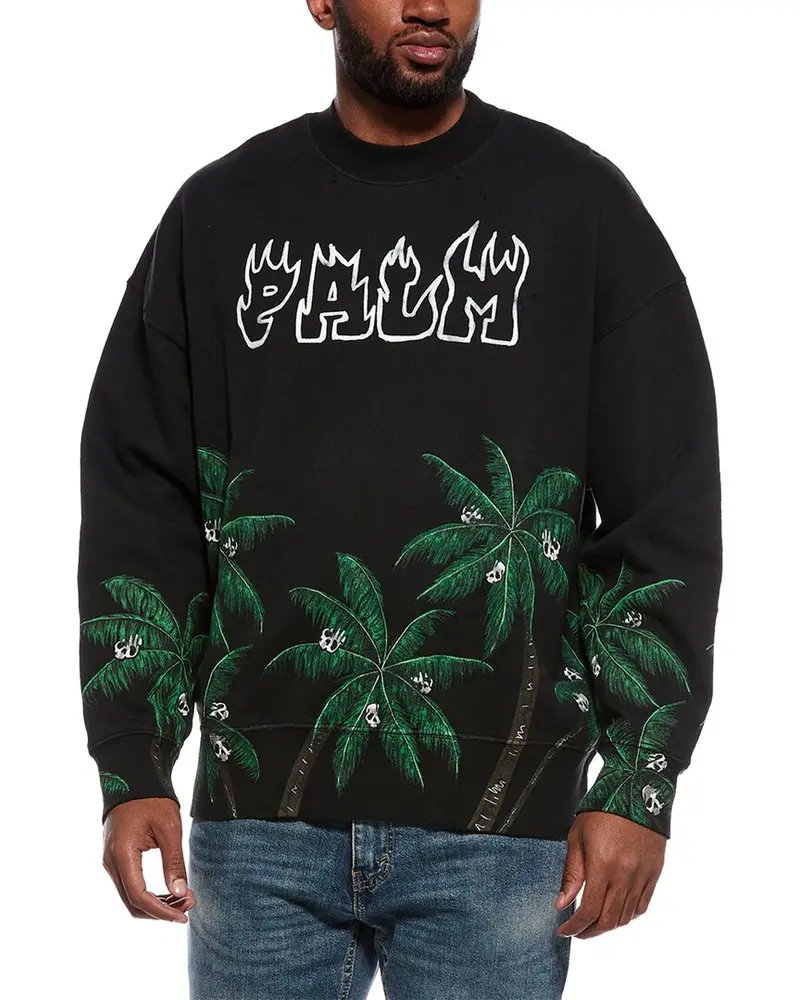 Palm Angels Crewneck Sweatshirt 1