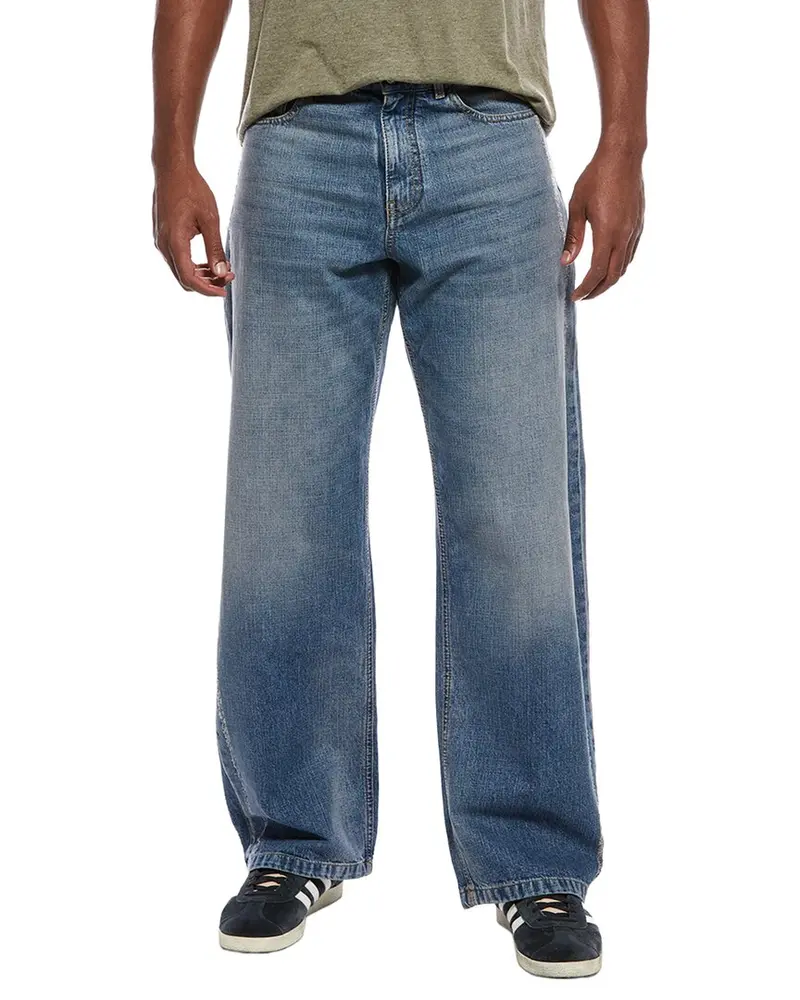 Palm Angels Distressed Straight Jean 1