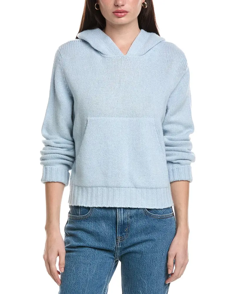 Palm Angels Hooded Wool & Cashmere-Blend Sweatshirt 1