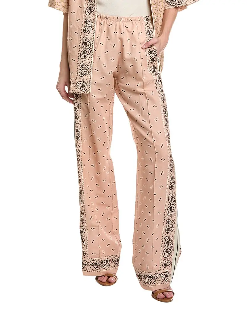 Palm Angels Linen-Blend Pant 1
