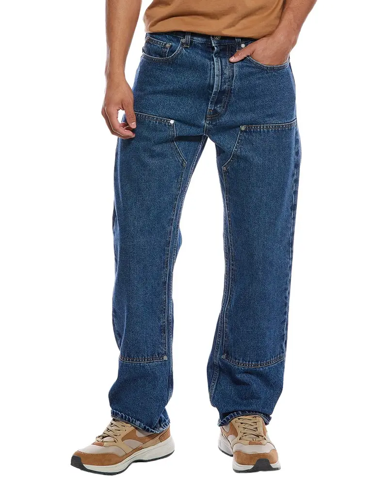 Palm Angels Straight Medium Wash Jean 1