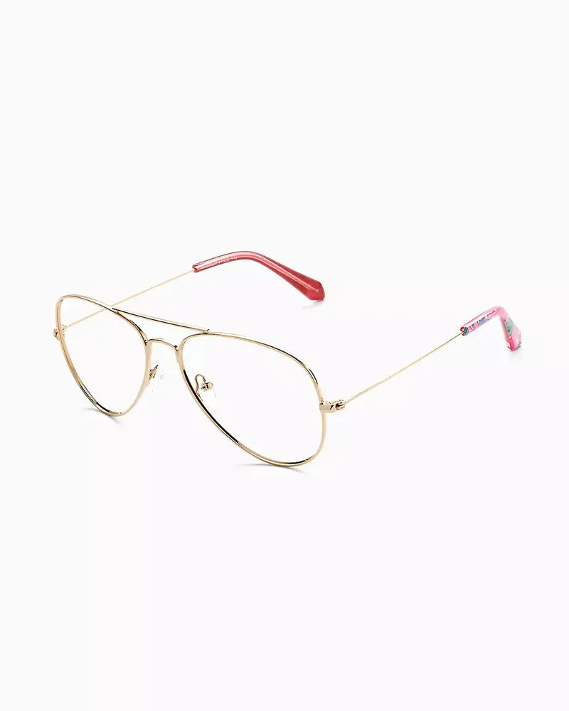 Palm Tree Blue Light Glasses 1
