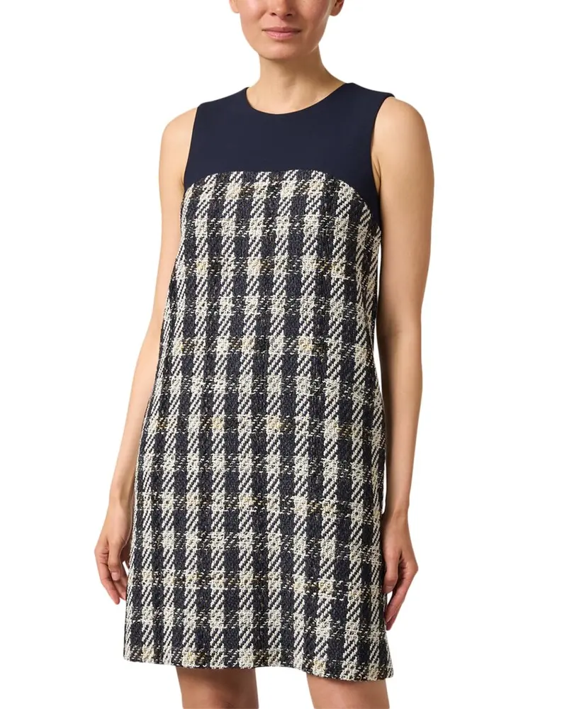 Paule Ka Tweed Wool-Blend Shift Dress 1