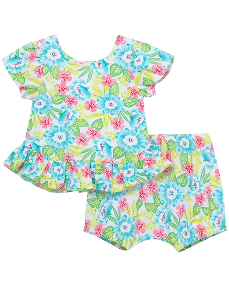 Peek Floral Short Set 1