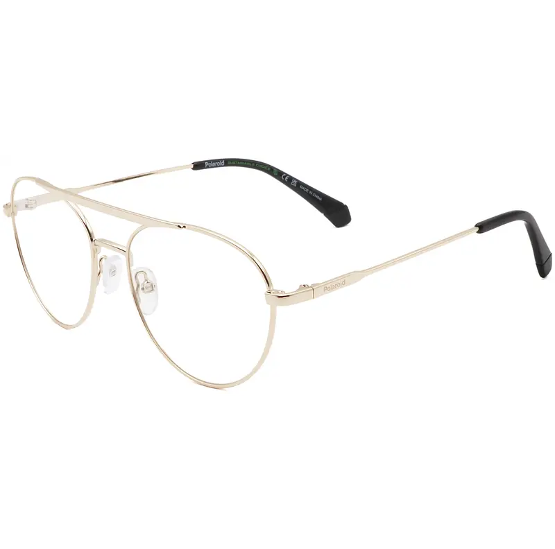Polaroid Unisex 55 Mm Gold Opticals 1
