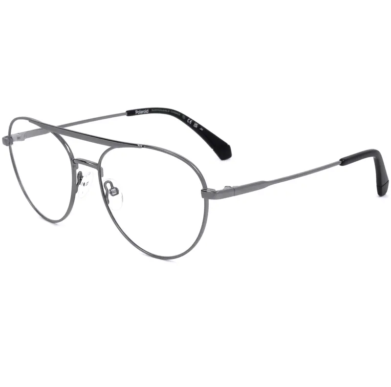 Polaroid Unisex 55 Mm Grey Opticals 1