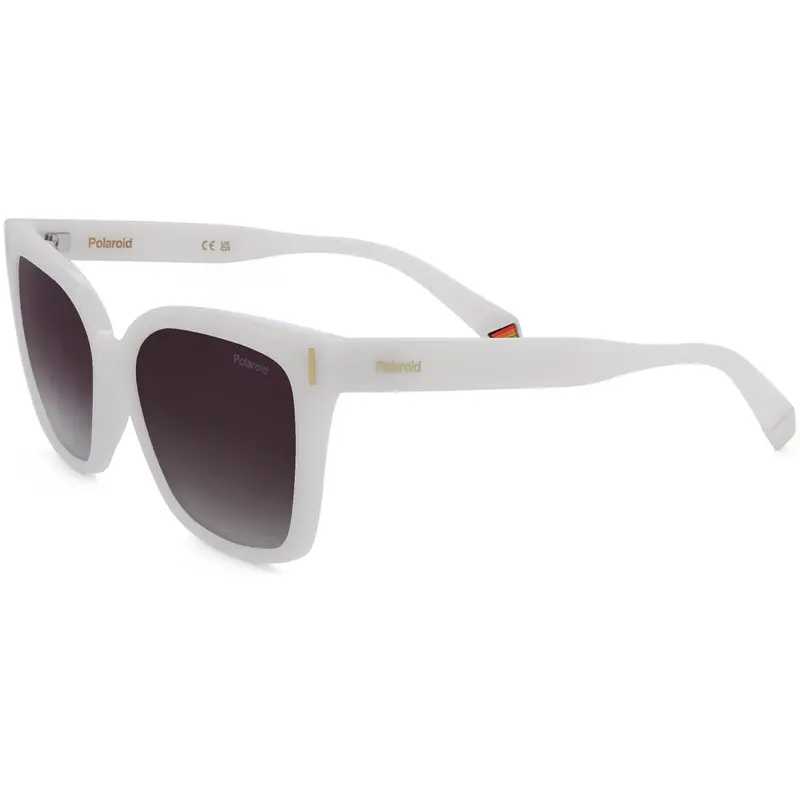 Polaroid Women's 54 Mm White Sunglasses 1